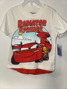 Disney Cars Lightning McQueen Radiator Springs Boys outfit 3T new - Picture 1 of 8