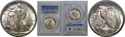 1939-D 50C Walking Liberty Half Dollar PCGS MS-66 - Image 1 of 3