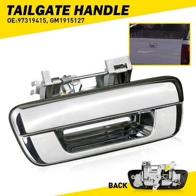 Manija del portón trasero para Chevrolet Colorado GMC Canyon 2004-2012 sin cerradura EXD Foto 1 de 4