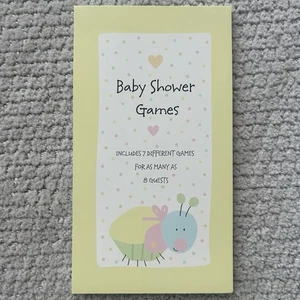 Vintage Hallmark Baby Shower Game Booklet of Party Games For 8 Guests - Picture 1 of 8