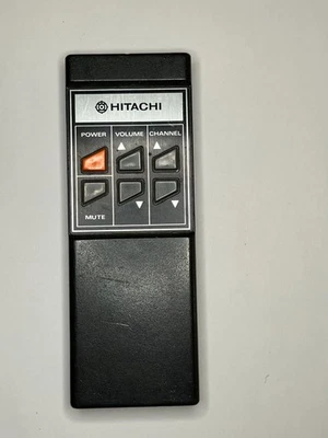 Hitachi CMT 2060 CMT 2061 TV Remote for 80's CRT Television Tested Working - Image 1 of 2
