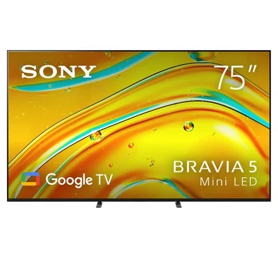 Sony 75" Bravia 5 4K HDR Mini LED TV (2025) K75XR50 - image 1 of 4