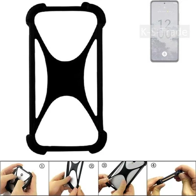 Paraurti f Nokia X30 5G Custodia in silicone Softcase Protezione anteriore prote - Immagine 1 di 4