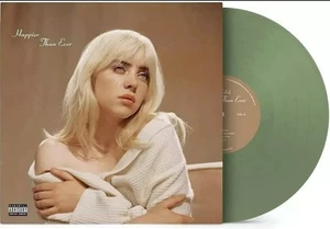 Billie Eilish - Happier Than Ever Amazon Excl Sage Green Double LP - Imagen 1 de 4