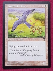 Magic The Gathering VISIONS FREEWIND FALCON white card MTG - Picture 1 of 2