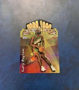 Gary Payton 1997-98 Topps Generations REFRACTOR #G14 Supersonics 90s NBA MINT - Bild 1 von 2