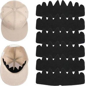 6PCS Cappello Fodere Sudore per Cappellini Lavabili Inserti Riutilizzabili per Protezione Sudore - Foto 1 di 4