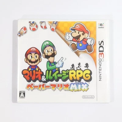 Mario & Luigi: Paper Jam Nintendo 3DS NTSC-J CIB Digital Manual - Image 1 of 4