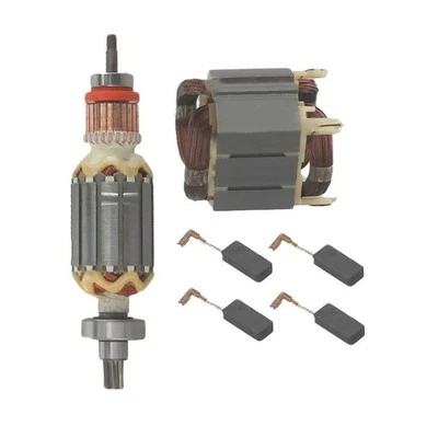 Rotor Stator and 4 Carbon Brushes for HR4001C HR4010C HR4011C Equipment - Image 1 of 4