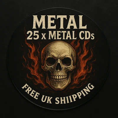 25 x Metal CDs Bundle - Heavy Death Thrash Black Doom Free P&P Next Day Dispatch - Image 1 of 4