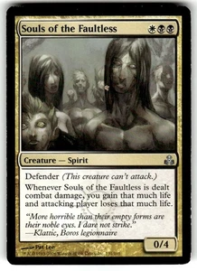 Souls of the Faultless Guildpact Regular MTG LP - Picture 1 of 2