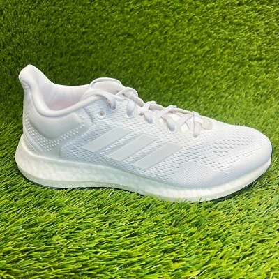 Adidas PureBoost 21 Para Hombres Talla 7.5 Blanco Atlético Correr Caminar Zapatos Tenis Foto 1 de 4