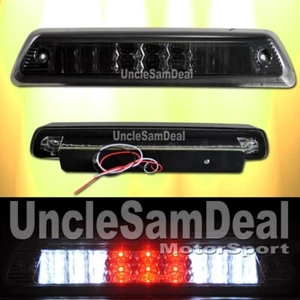FOR FORD F150 SMOKE 3RD THIRD RED WHITE LED STOP HIGH MOUNT BRAKE CARGO LIGHT - Bild 1 von 1