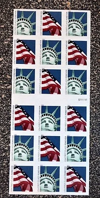 2011USA #4518-4519 (4519b) Forever Lady Liberty & Flag - ATM Booklet of 18  Mint - Image 1 of 2