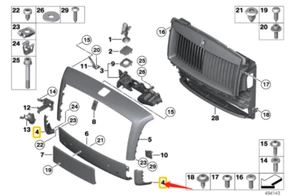 2009-2014 Rolls Royce Ghost Radiator Grille Left 51117238231 - Picture 1 of 4