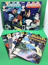 1987-88 MARVEL The Punisher Comics No. 4, 5, 7, 9, 10, 14, 15 Lot of (7)