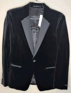 Theory Men’s Chambers Tux Black Velvet Jacket NWT Size 40S Originally $695 - Picture 1 of 5