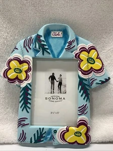 Bilderrahmen, Aloha Motiv für 3-1/2 x 5“ Bilder, bunte Insel Deko - Bild 1 von 2