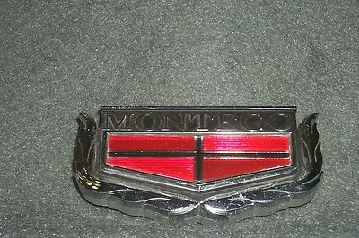 NOS Taillight Panel Emblem 1974 1975 1976 Mercury Montego-Trunk Badge Ornament - Image 1 of 4