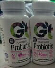 TWO 45ct Genesis Today Plant-Based Probiotic Exp 11/2022+ NEW