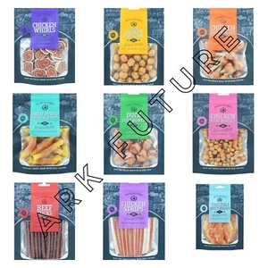 3x Doggie Delights Dog Treats Total 525g Chicken Popcorn Healthy Treats - Picture 1 of 14