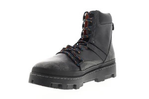 DIESEL D-VIBE HIKEB Leather Boots EU 41 / USA 8,5 / UK 7,5 new in box - Imagen 1 de 9