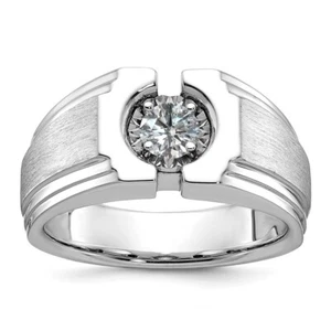 0,25 Karat Lab Grown - CVD Diamant Solitär Montierung Ehering 14K Gold - Bild 1 von 4
