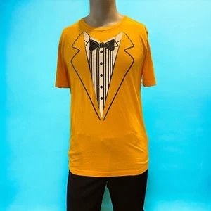 Camiseta Grande ESMOQUIN Disfraz Boda Baile de graduación Novio Soltero Fiesta Divertida Industria Horror - Imagen 1 de 5