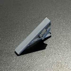 Gray Color Daily Wear Tie Clip Men Birthday Wedding Gift Fashion Tie Bar - Picture 1 of 7