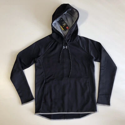 Under Armour Storm Mujer’s UA Doble Amenaza Armadura Vellón, Negro Talla SM Foto 1 de 4