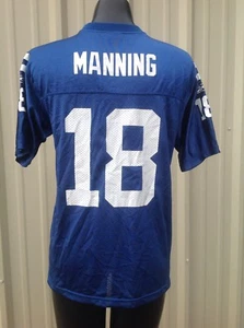 Indianapolis Colts Payton Manning #18 Reebok NFL Trikot Größe L 14-16 Jugendliche - Bild 1 von 9