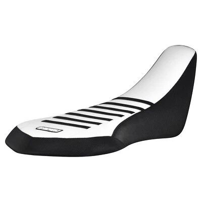 Cubierta de asiento Suzuki Quadsport Z250 LTZ 250 2004-2009 NEGRO/BLANCO/NEGRO costilla #246 Foto 1 de 4