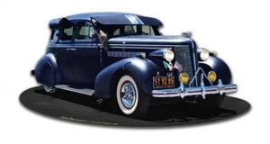 Neu 1939 Lowrider Hot Rod Autorennen Auto Garage Shop Man Cave Blechschild LG921 - Bild 1 von 1