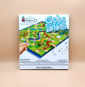 Colorforms Hasbro Mini Board Game Chutes and Ladders - Picture 1 of 3