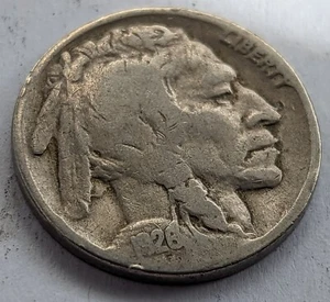 1926 BUFFALO NICKEL US MINT SCHÖNE MÜNZE BN061 - Bild 1 von 2