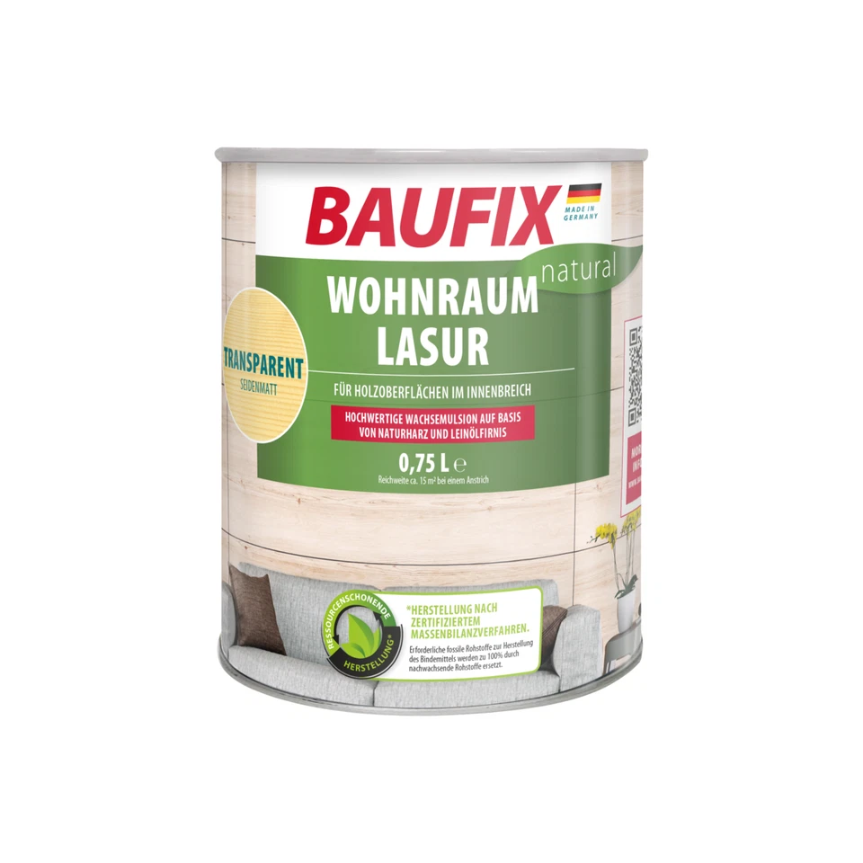 BAUFIX Wohnraumlasur farblos - Bild 1 von 1