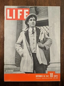 LIFE MAGAZINE - Nov 30 1942 - BATTLE OF SOLOMON ISLANDS / General George Patton - Picture 1 of 2