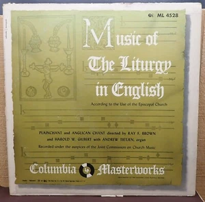 Music of the Liturgy in English - Ray Brown, Harold Gilbert, Andrew Tietjen - Imagen 1 de 4