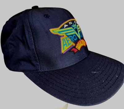 Gorra ajustable Anco Aero Vantage Squadron Ball OSFM béisbol azul camionero Foto 1 de 4