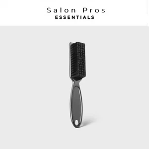 Barber Fade Brush | Beard Hair Brush | Clipper Cleaning Brush Black Matt Finish - Picture 1 of 10