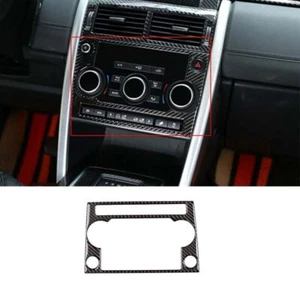 For Discovery Sport 2015-2019 Real Carbon Fiber Console AC Volume Switch Frame - Picture 1 of 6