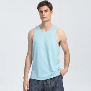 Men's Loose Sleeveless Sports Tank Top Summer Breathable Quick Dry T-shirt - Picture 1 of 20