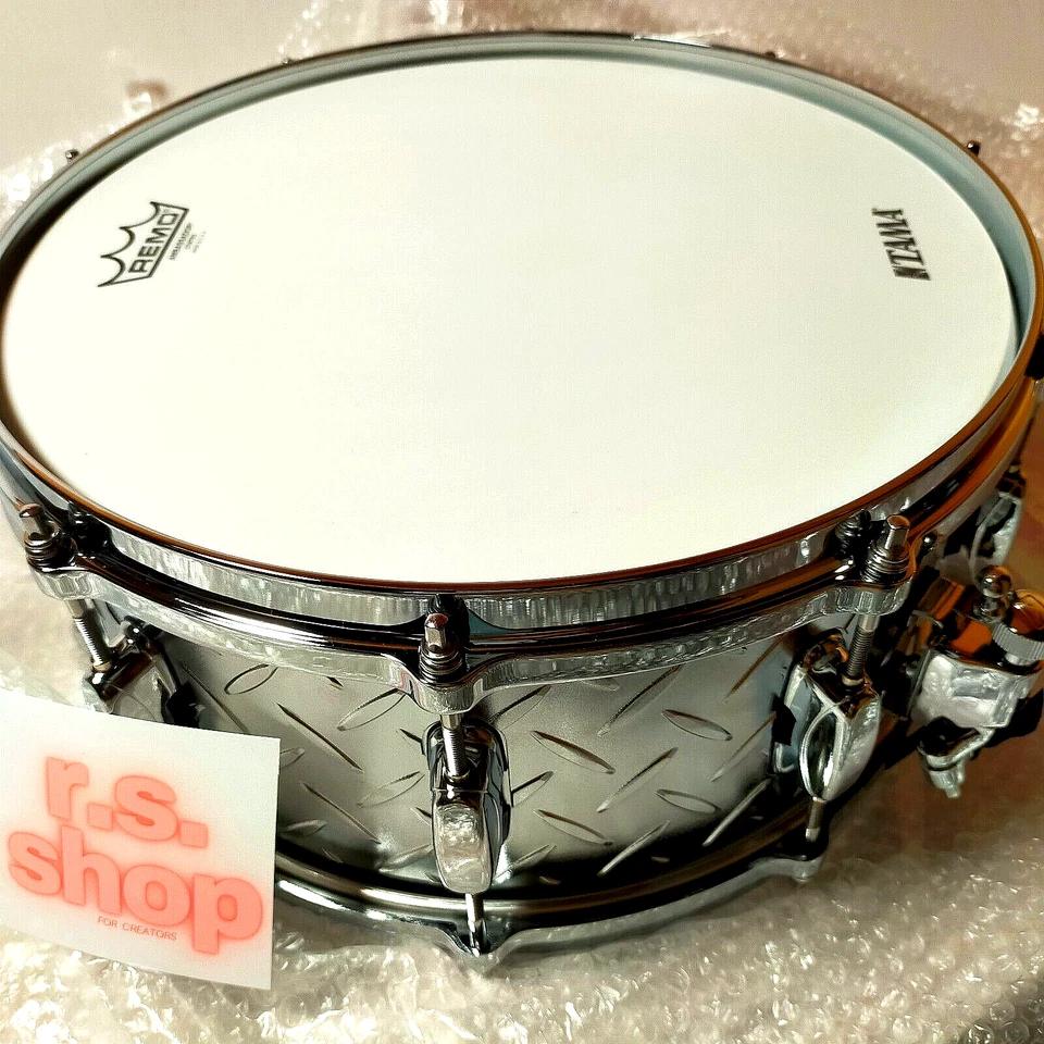 TAMA LU1465N Metallica Lars Ulrich Signature Model Steel Snare Drum BRANDNEU