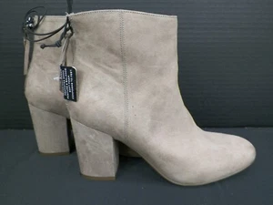 Worthington Womens Daren Taupe Memory Foam Bootie Size 7.5 M - Picture 1 of 8