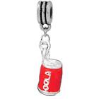 3d Coca Cola Can Dangle European Bead Compatible for Most European Snake Chain B