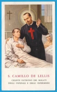S. Camillo de Lellis Preghiera santino holy card image pieuse MA1266 - Bild 1 von 2