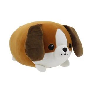 Smoochy Pals 15" Floppy Ear Dog Pillow Snuggly Soft Stuffed Plush Linzy Toys NEW - Picture 1 of 1