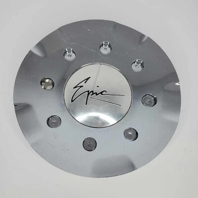 Tapa central EPIC rueda cromada WLC774 o F109-23. (1 tapa usada) Foto 1 de 4