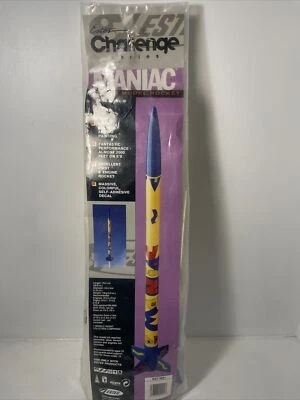 De Colección Estes Challenge Serie 2091 Modelo Maniac Cohete Nuevo Precintado  Foto 1 de 4