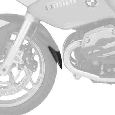 Pyramid Moto Motorcycle Extenda Fenda negro mate para BMW R1200 ST 2005-2007 Foto 1 de 2